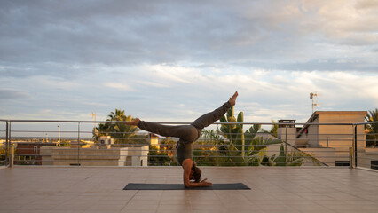yoga at the terrace Spain 