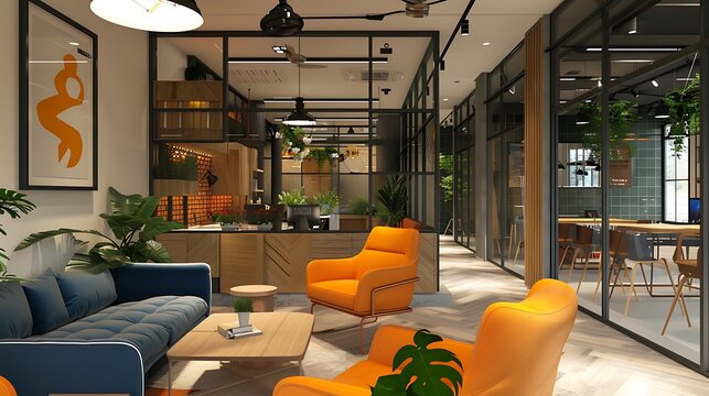 Comfortable co working Space