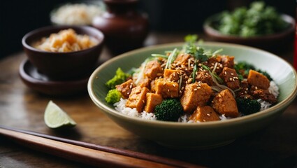 Fototapeta premium delicious Asian food