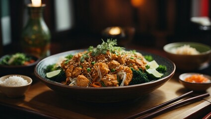 delicious Asian food