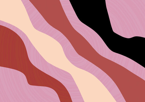 Fototapeta Graphic lines abstract design artwork