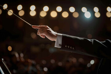 Conductor of a symphony orchestra