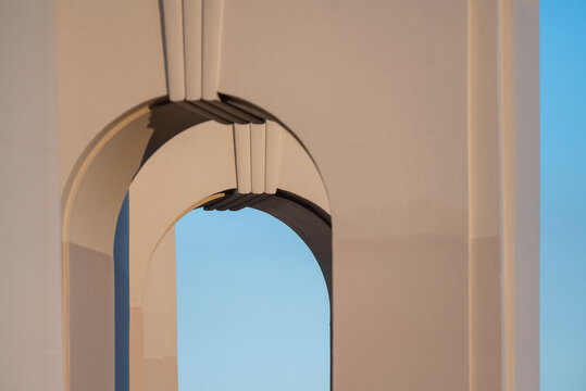 Two arches from Griffith Observatory