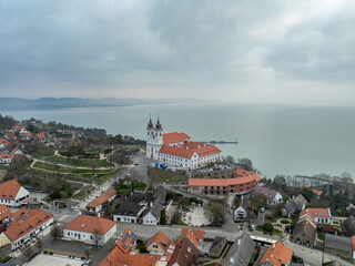 Tihany Abbey is a Benedictine monastery established in Tihany in the Kingdom of Hungary in 1055