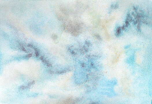 Fresh cold And Beautiful Colors Abstract Background