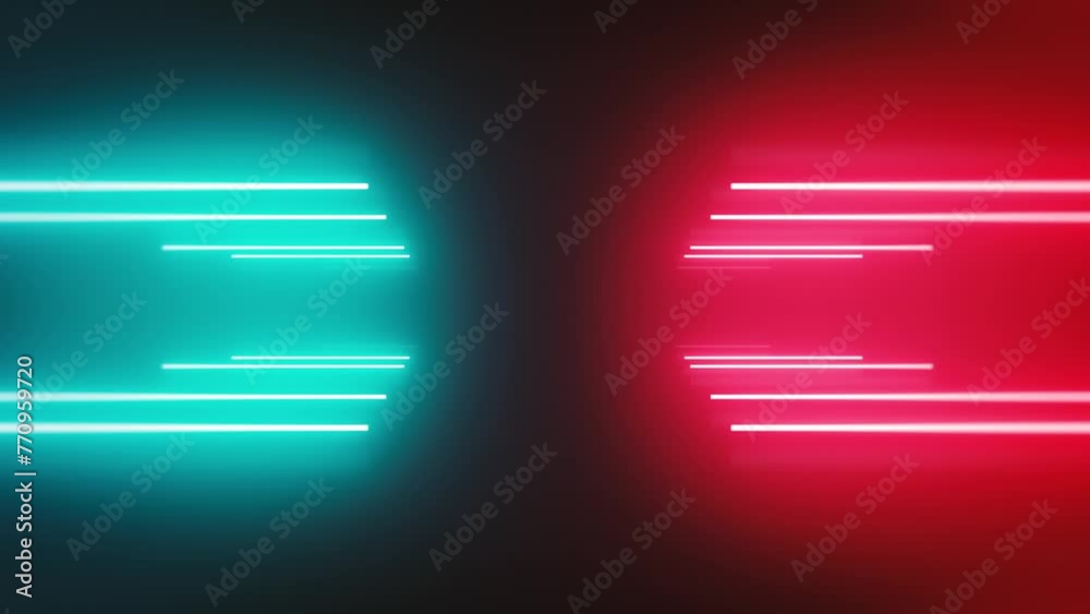 Poster abstract digital neon retro background loop/ animation of an abstract digital background with neon l