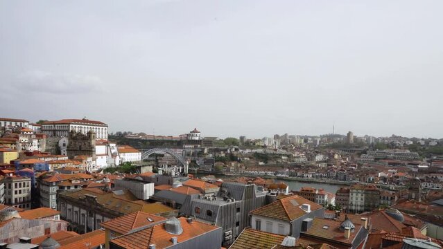 Panoramic view of Porto, Portugal