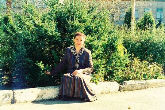 Woman in the city