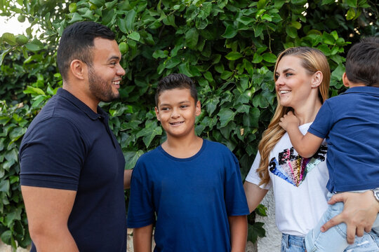 multiracial family portraits