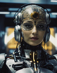 Manifesto dell'IA: figura umanoide rivela l'impatto della tecnologia sull'evoluzione umana nel prossimo capitolo della storia.
