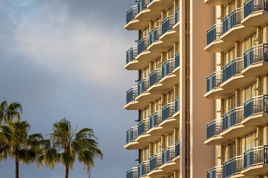 Residential building in downtown San Diego