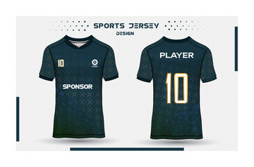 Soccer jersey design for sublimation | Sports Jersey design template
