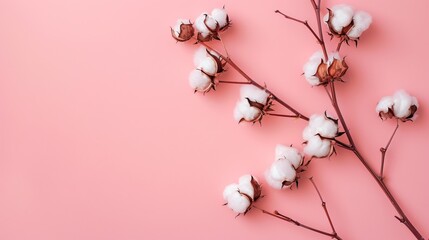 cotton background.