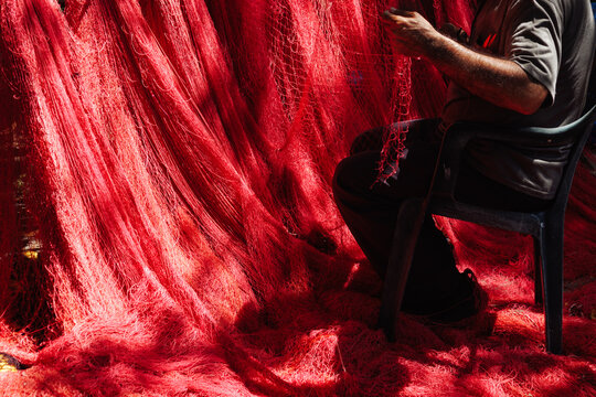 fishing net repair