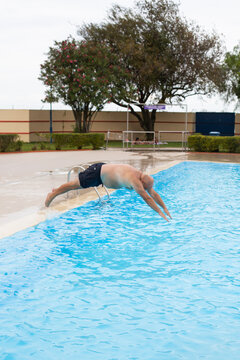 family spend time in the aquapark outdoor