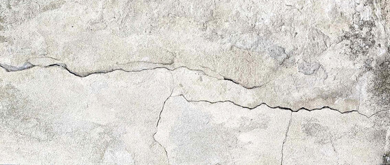 Crack wall texture. Cracked concrete wall. Cement surface as background. 