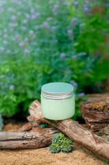 gel o crema organica, vegana, cosmetica natural 