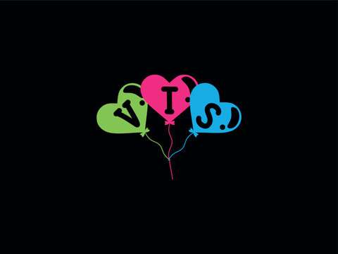 Monogram VTS Balloons Logo
