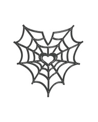 spider web love art design