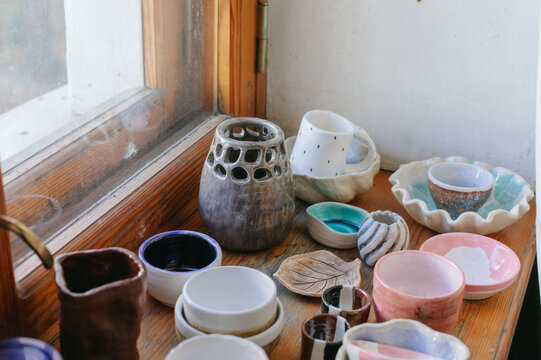 master pottery table