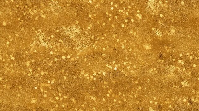 Gold glitter texture sparkling shiny wrapping paper background.