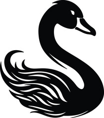 black swan portrait