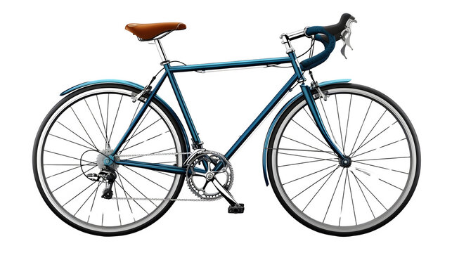  "Classic Bicycle PNG: Vintage Ride Isolated on White | Transparent Background" hand edited generative AI