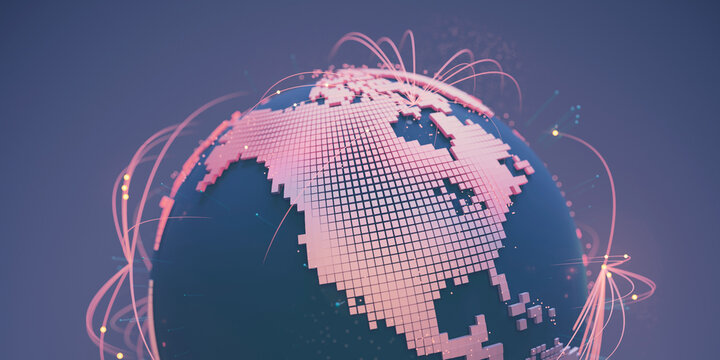 US Enveloped by an Interconnected Satellite 