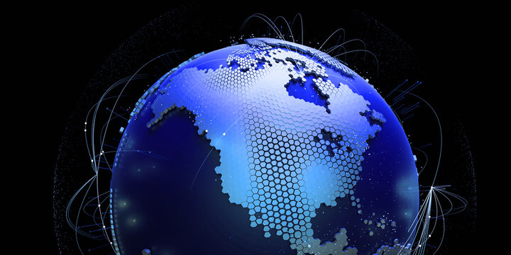 US Enveloped by an Interconnected Satellite 