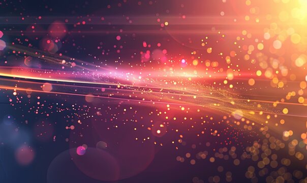 abstract light technology background glows in the dark of comeliness