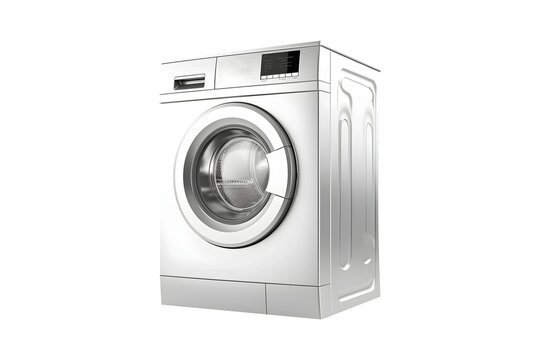 Washing-Machine isolated on transparent background, PNG Cutout