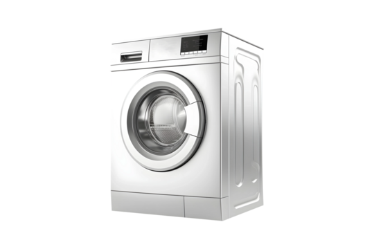 Washing-Machine isolated on transparent background, PNG Cutout