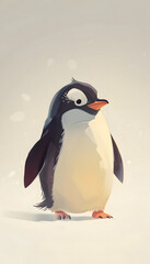 Obraz premium Penguin