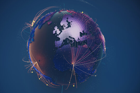 Europe Enveloped by an Interconnected Satellite 