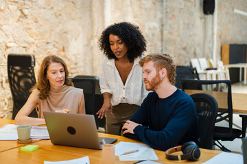 Professionals in a Corporate Strategy Meeting