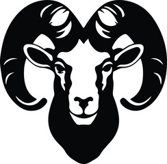 bighorn sheep portrait