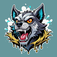 head, animal, vector, wolf, tattoo, tiger, lion, wild, 