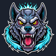head, animal, vector, wolf, tattoo, tiger, lion, wild, 