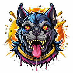 head, animal, vector, wolf, tattoo, tiger, lion, wild, illustration, dog, cartoon