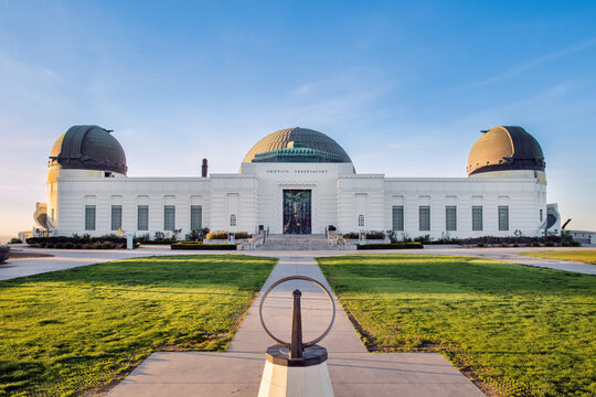 The Griffith Observatory In Los Angeles California