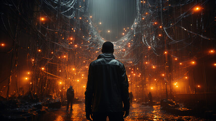 . Exploring the depths of the unknown, finding light in the darkest of tunnels