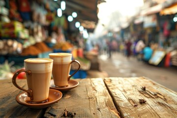 masala chai. tea. milk tea India. Asia. Coffee. Vietnam.