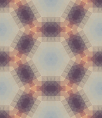 Abstract geometric color hipster fashion gradient pattern, fabric decor with polygonal form