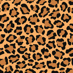 Vector illustration set of animal seamless prints. Wild animal seamless pattern collection. Vector leopard, cheetah, tiger, giraffe, zebra, snake skin texture set for fashion print design,