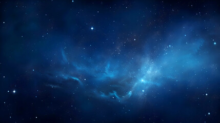 Space background with nebula and stars. 3d illustration.