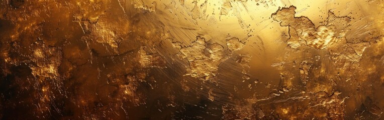 Golden Scratched Texture: Luxurious Abstract Background with Generative AI Pattern for Wallpapers...