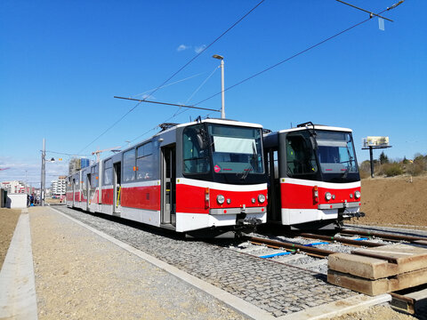 Prague trams