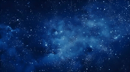 Fototapeta premium Night sky with stars and nebula. 3D rendering illustration.