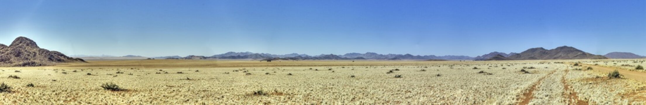 Picture of the unique landscape of the Tiras Mountains on the edge of the Namib Desert in Namibia