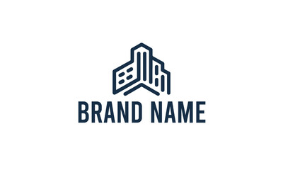 Company logo design ideas vector Flat design logo design
